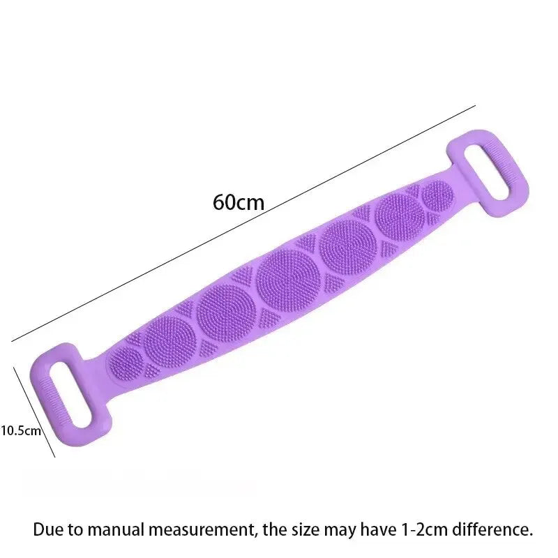 Escova de Silicone Relaxante para Banho