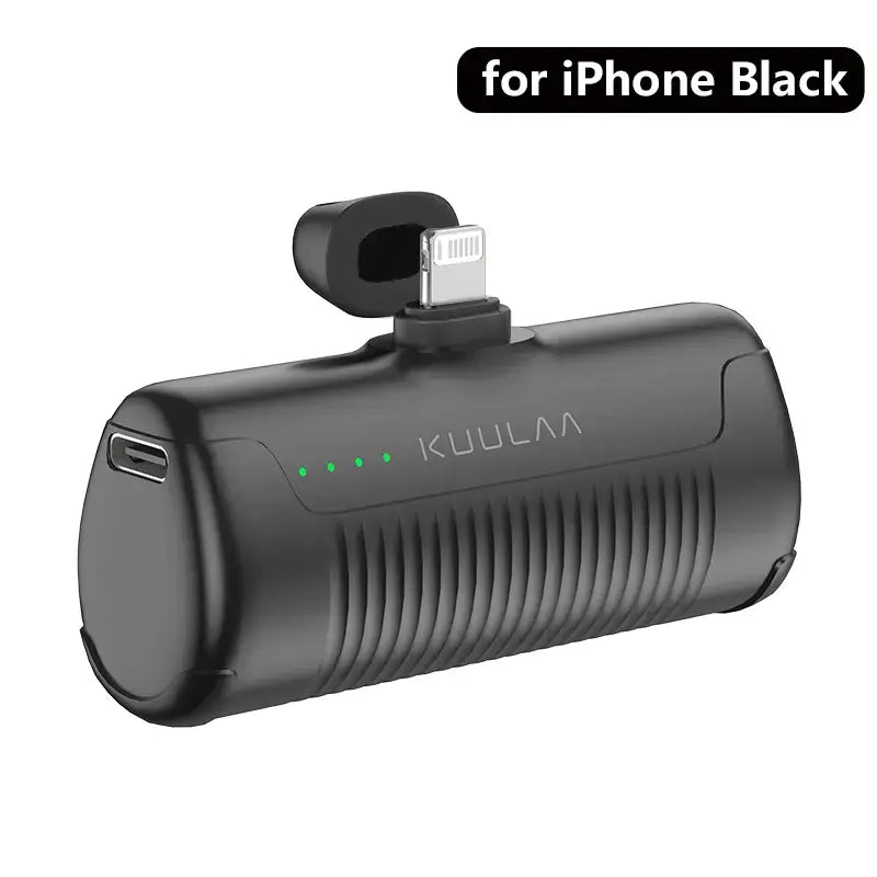 Carregador KUULAA TurboSlim 4500mAh - Carga Rápida Portátil