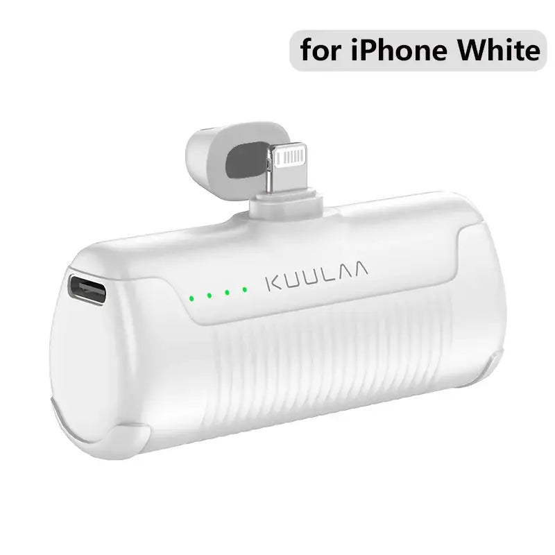 Carregador KUULAA TurboSlim 4500mAh - Carga Rápida Portátil