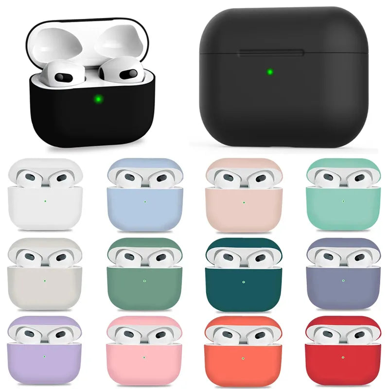 Capa de Silicone Flexível para fones AirPods Pro